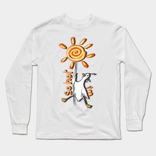 The Hot Doo Doo duck Long Sleeve T-Shirt